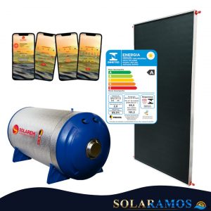 Kit Aquecedor Solar Banho 200 Litros Baixa Pressão aço 444 com Solar SMART - Campinas