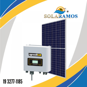KIT COMPLETO GERADOR FOTOVOLTAICO 4,14KWP C/ 9 PAÍNEIS 460 WATTS - MONO 220V